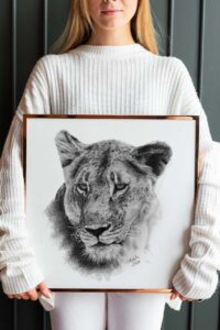 Limited edition print The Lioness